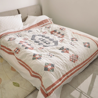 New Breathable Cotton-Blend Blanket & Quilt for Summer