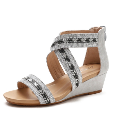 Anti-slip Open-toe Wedge Sandals