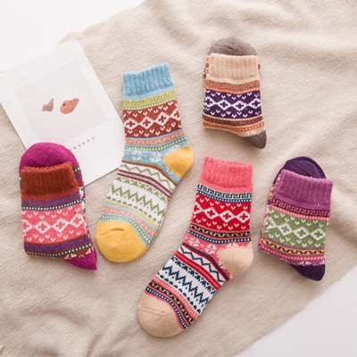 Retro Winter Thick Warm Socks