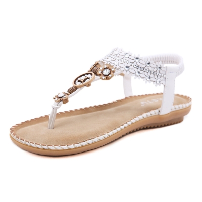 Bohemian Beaded Retro Beach Sandals