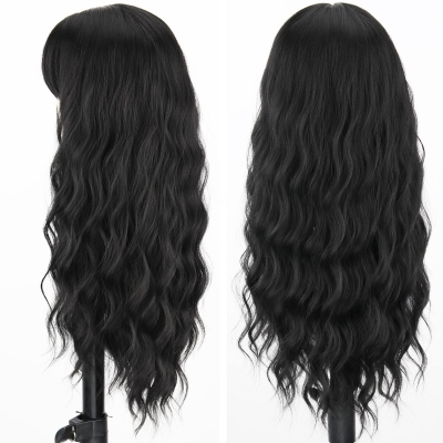 Ombre Blonde Women's Long Curly Wig